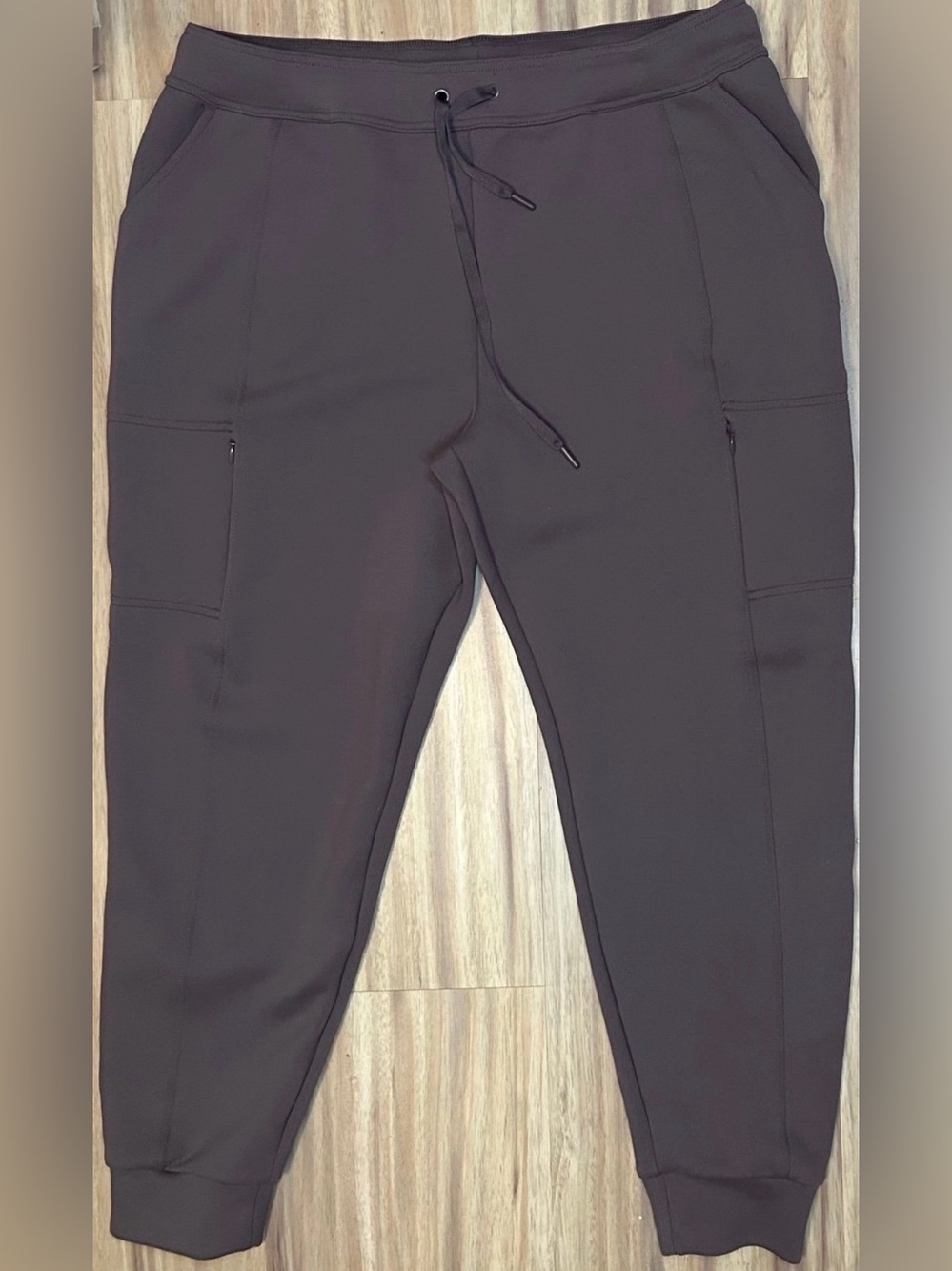 32 Degrees Heat Dusty Purple Performance Joggers Large NWOT
